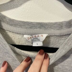Danskin grey crewneck